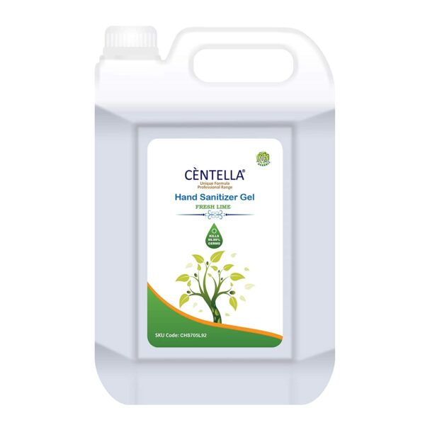 CENTELLA- Hand Sanitizer 70% Fresh Lime Gel 5ltr