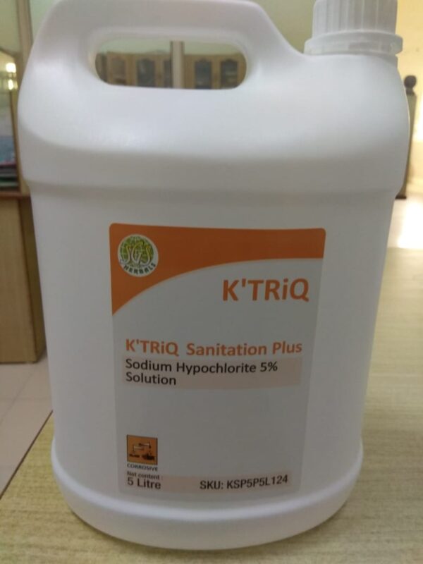 K'TRiQ-Sanitation Plus Sodium Hypochlorite 5%