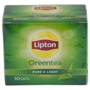 Lipton Pure & Light Green Tea Bags, 100 Pieces