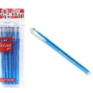 Linc Ocean Gel Pen Blue (Pack of 5)