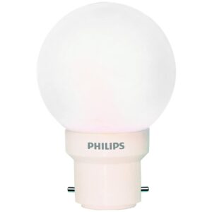 Philips Deco Mini 0.5-Watt B22 Base LED Bulb (White)